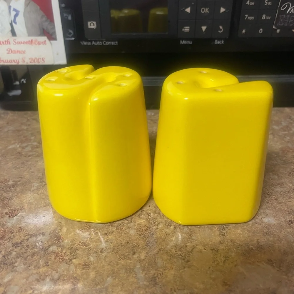 Mid Century Modern Salt & Pepper Shakers